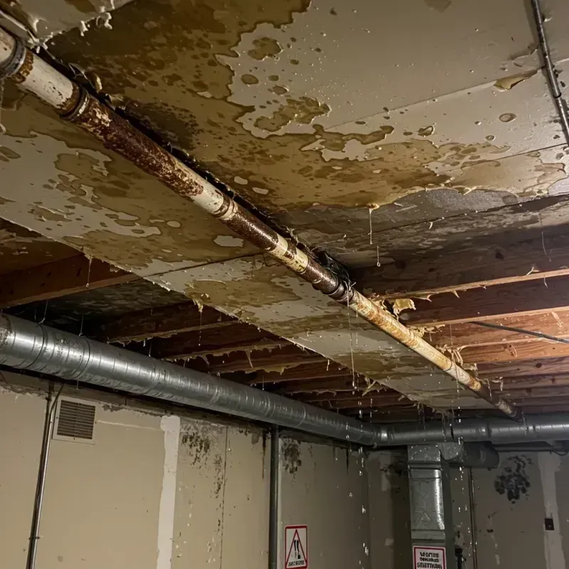 Ceiling Water Damage Repair in Mystic, CT